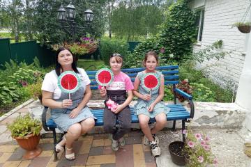 Мастер – класс по изготовлению японского круглого веера.